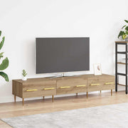 Tv-kast 150x36x30 cm Artisan eiken met lade