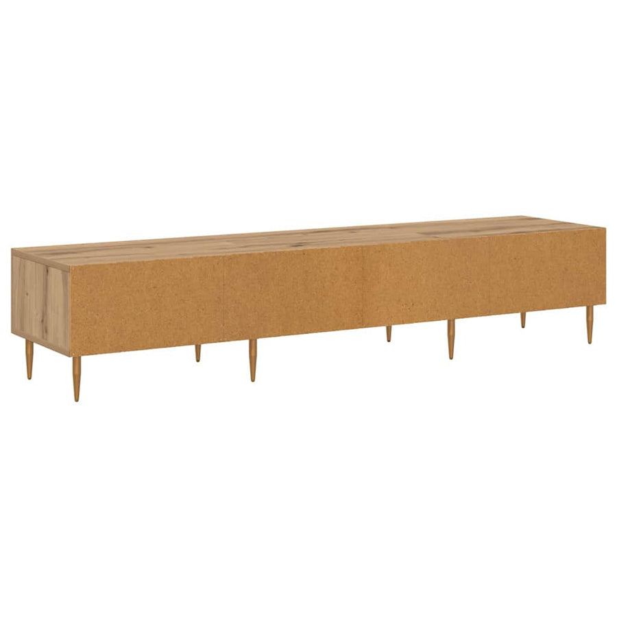 TV-kast met lade Artisan Eiken 150 x 36 x 30 cm Bewerkt hout