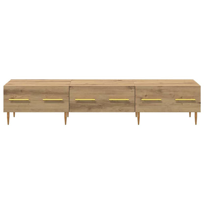TV-kast met lade Artisan Eiken 150 x 36 x 30 cm Bewerkt hout
