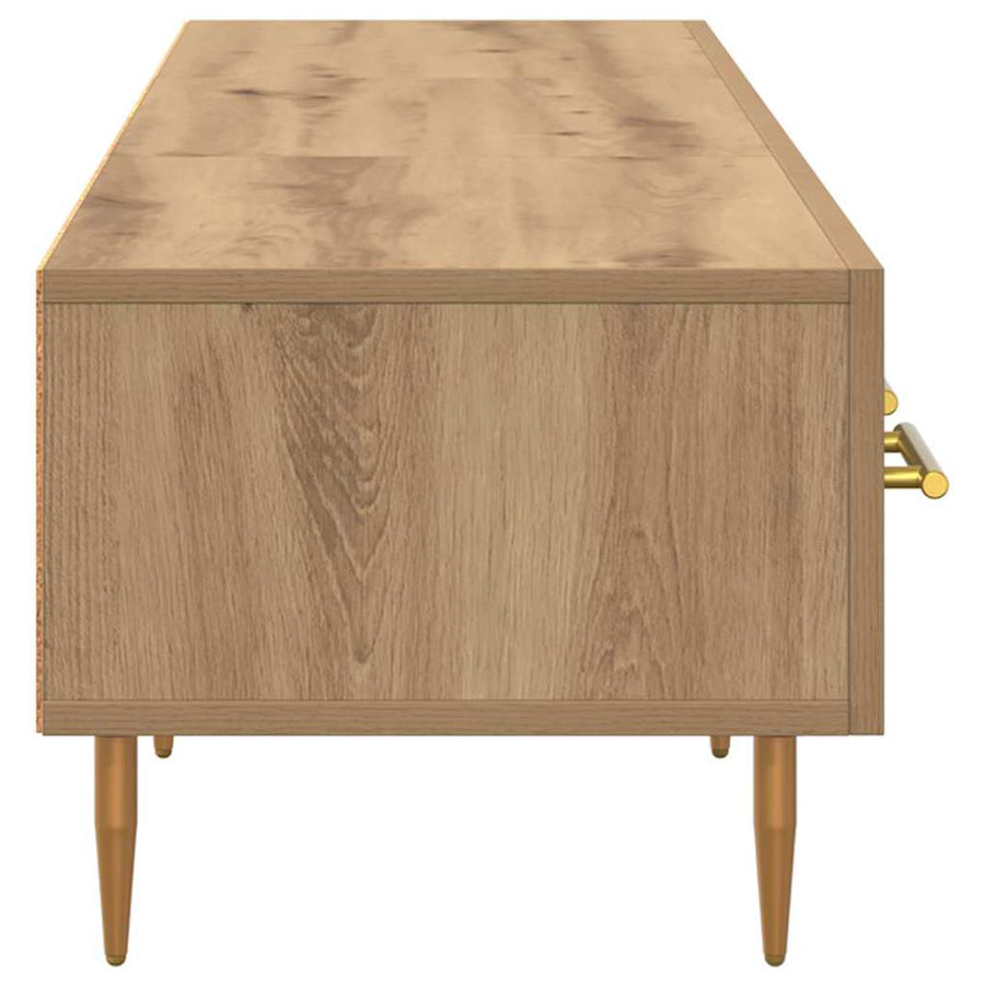 TV-kast met lade Artisan Eiken 150 x 36 x 30 cm Bewerkt hout