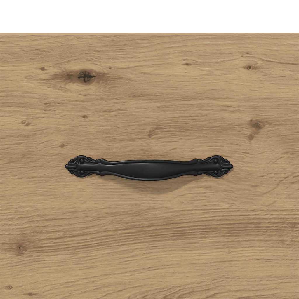 TV-kast artisanaal eikenkleurig 150 x 36 x 30 cm Bewerkt hout