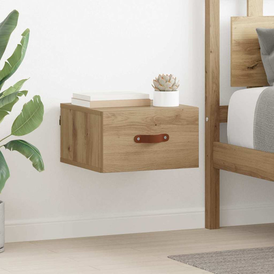Wandkastje Artisan Eiken 35 x 35 x 20 cm Bewerkt hout