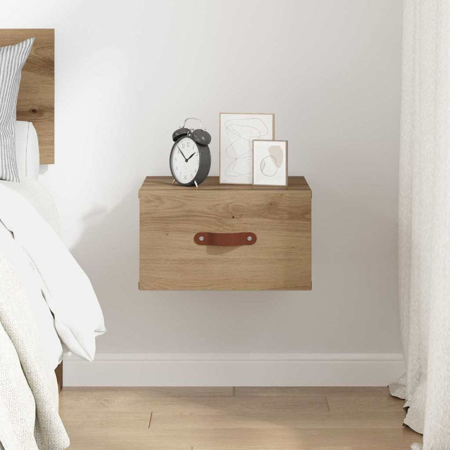 Wandkastje Artisan Eiken 35 x 35 x 20 cm Bewerkt hout