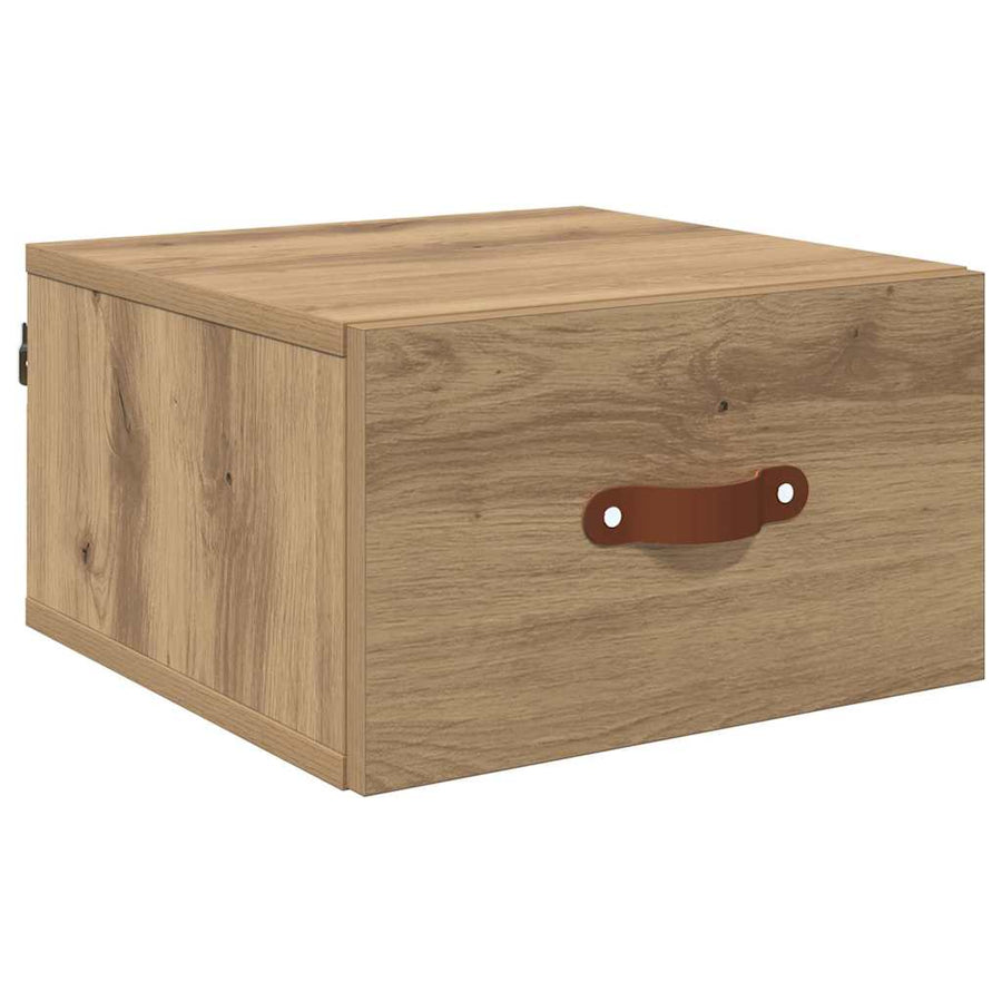 Wandkastje Artisan Eiken 35 x 35 x 20 cm Bewerkt hout