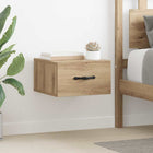 Nightstand 2 pcs artisanal oak 35 x 35 x 20 cm