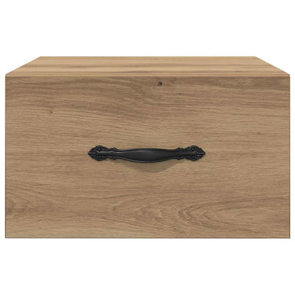 Nachtkastje 2 pcs artisanaal eikenkleurig 35 x 35 x 20 cm