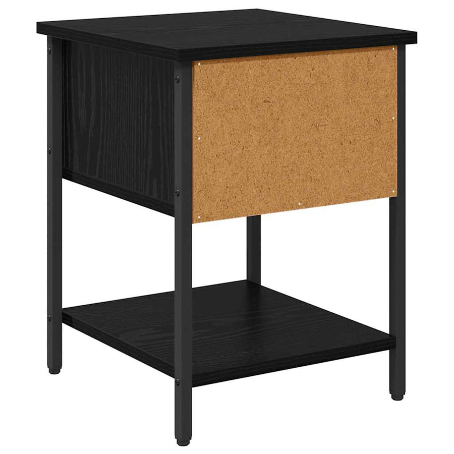 Nachtkastje 2 pcs Oud hout 35 x 35 x 20 cm Bewerkt hout