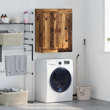 Wandkast Oud Hout 69,5 x 34 x 90 cm Bewerkt hout