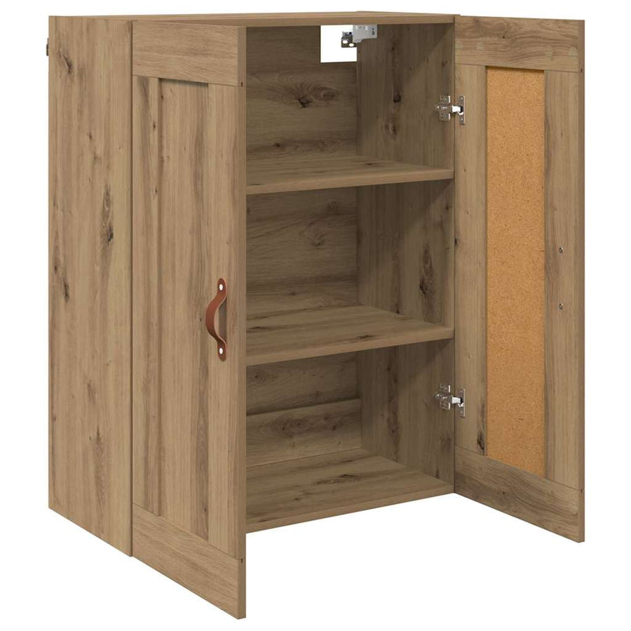 Wandkast Artisan Eiken 69,5 x 34 x 90 cm Bewerkt hout