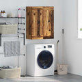 Wandkast Oud Hout 69,5 x 34 x 90 cm Bewerkt hout