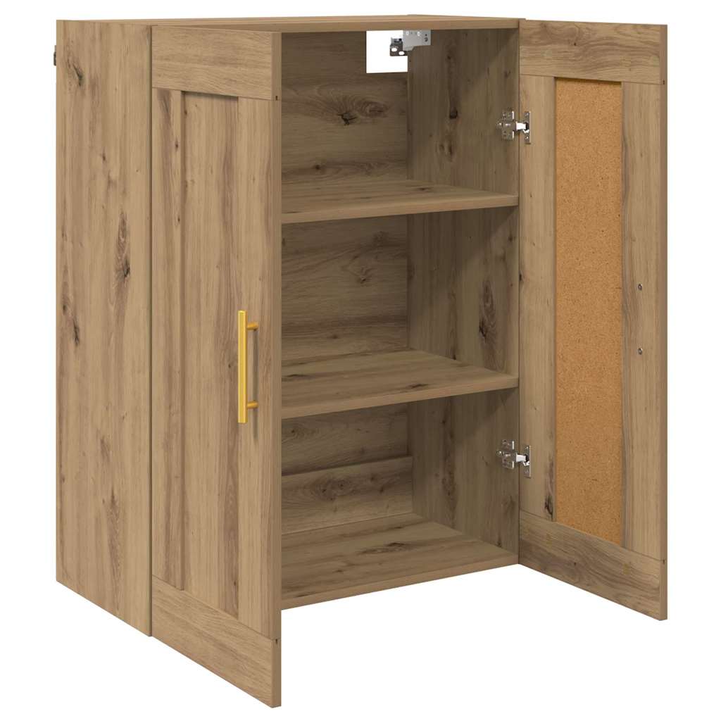 Wandkast Artisan Eiken 69,5 x 34 x 90 cm Bewerkt hout