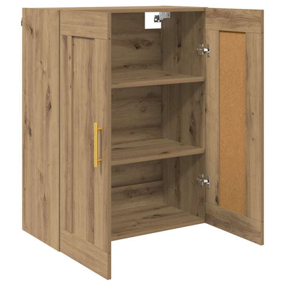 Wandkast Artisan Eiken 69,5 x 34 x 90 cm Bewerkt hout