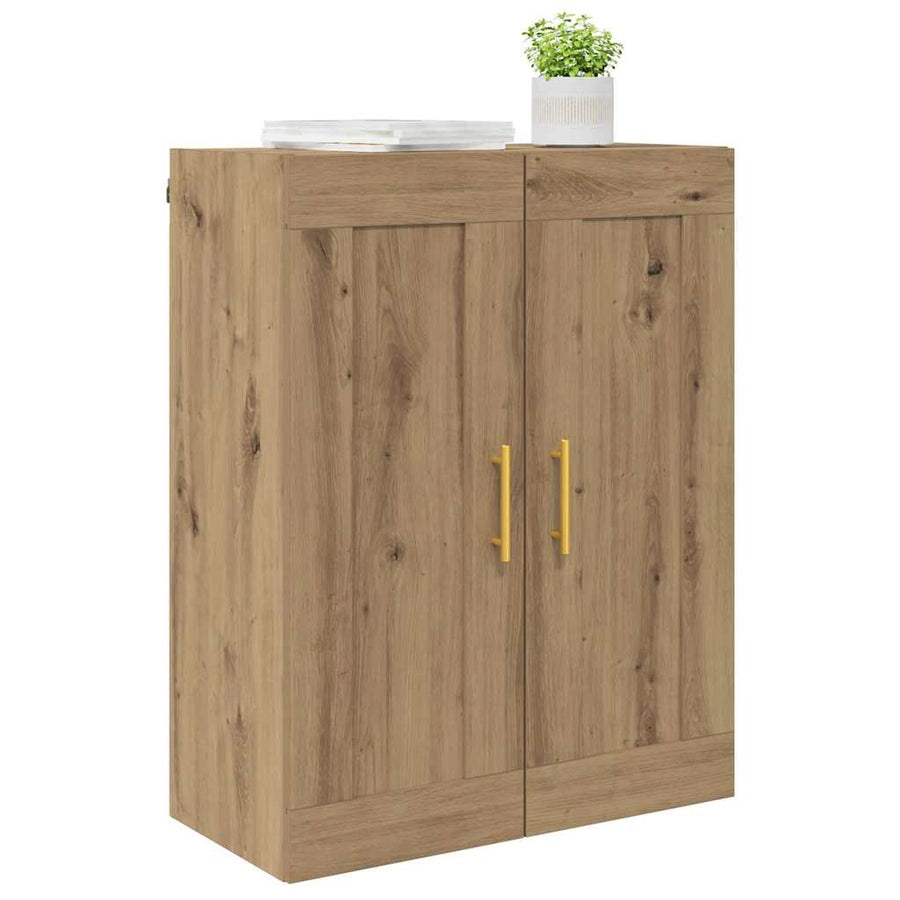 Wandkast Artisan Eiken 69,5 x 34 x 90 cm Bewerkt hout