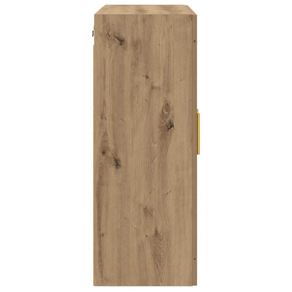 Wandkast Artisan Eiken 69,5 x 34 x 90 cm Bewerkt hout