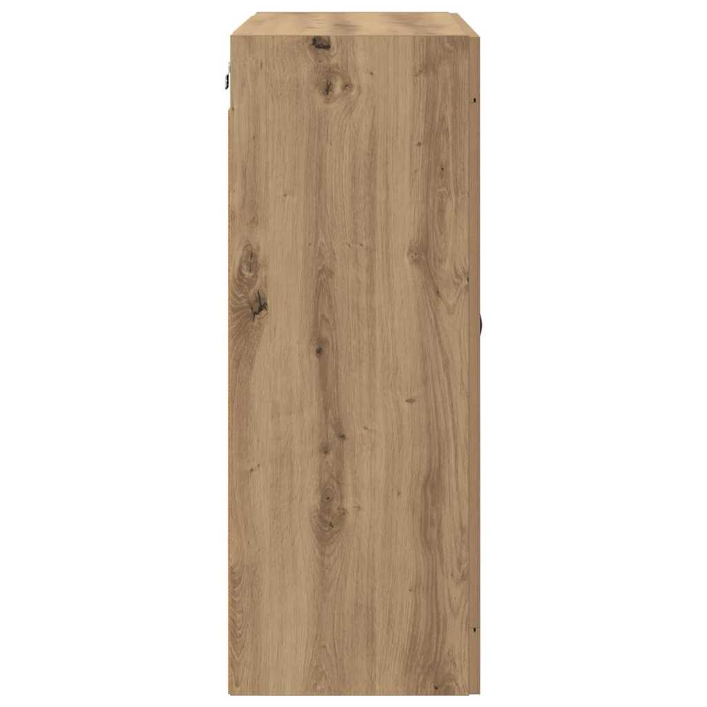 Wandkast Artisan Eiken 69,5 x 34 x 90 cm Bewerkt hout