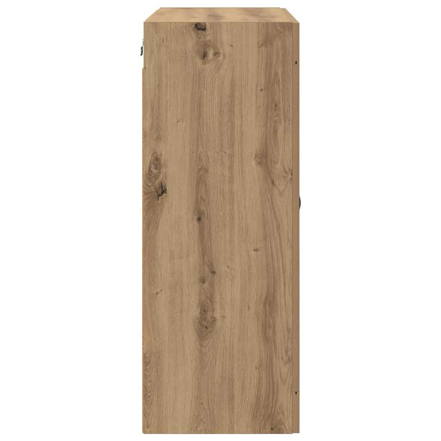 Wandkast Artisan Eiken 69,5 x 34 x 90 cm Bewerkt hout