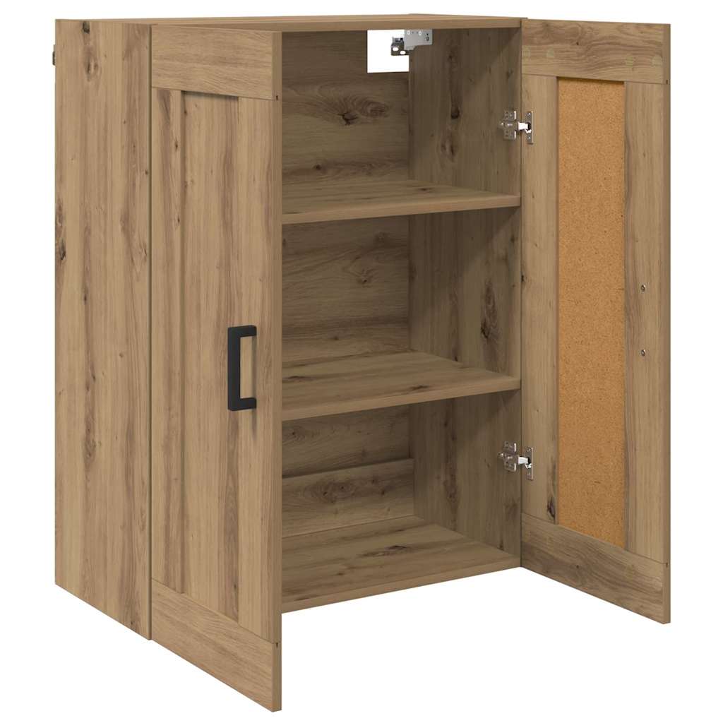 Wandkast Artisan Eiken 69,5 x 34 x 90 cm Bewerkt hout