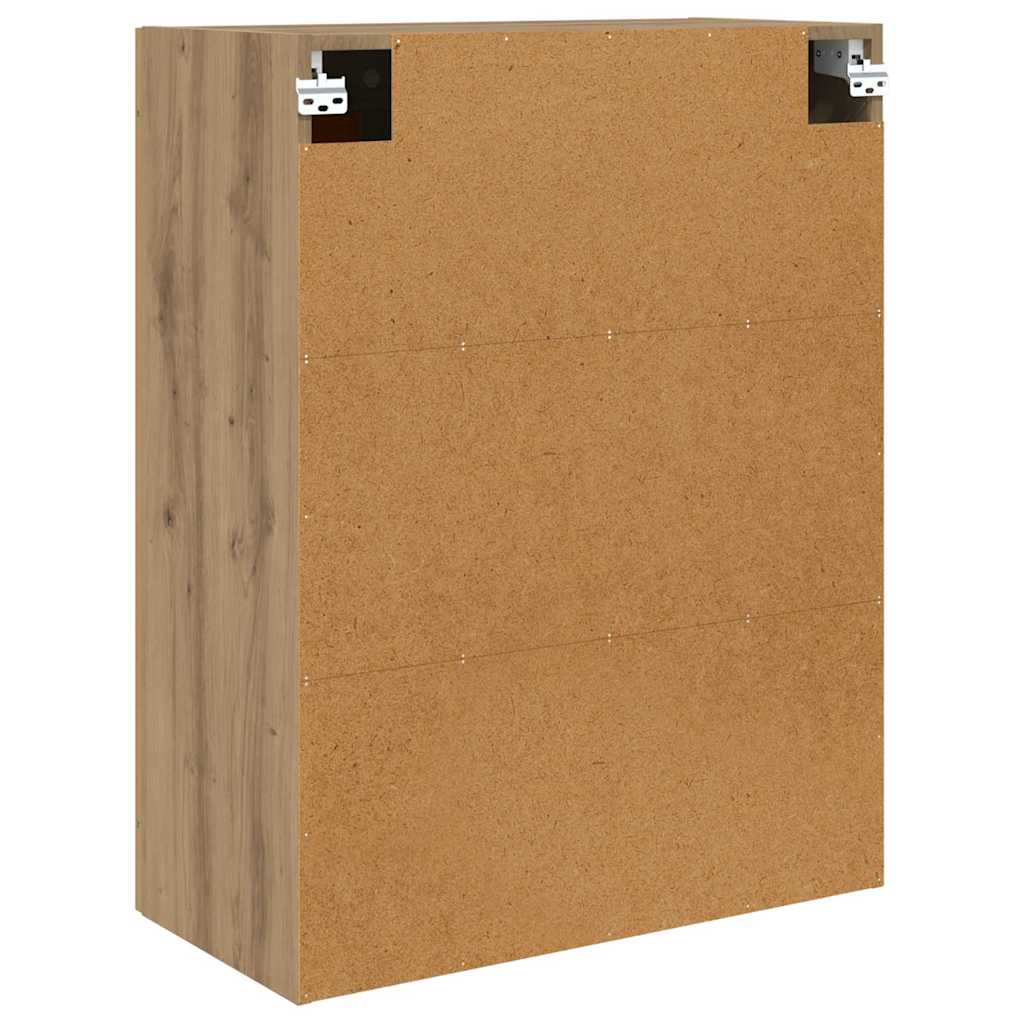 Wandkast Artisan Eiken 69,5 x 34 x 90 cm Bewerkt hout