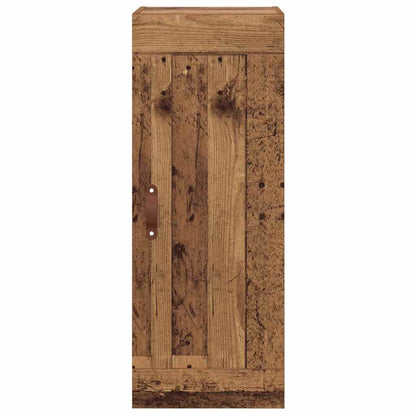 Wandkast Oud Hout 34,5 x 34 x 90 cm Bewerkt hout