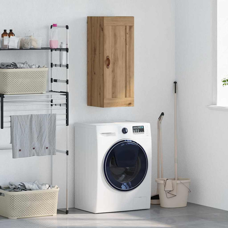 Wandkast Artisan Eiken 34,5 x 34 x 90 cm Bewerkt hout