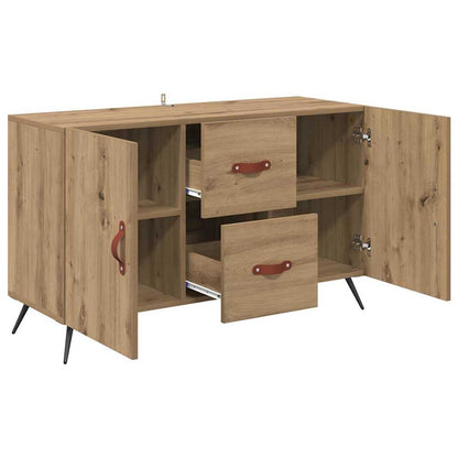 Dressoir met lade Artisan Eiken 100 x 36 x 60 cm Bewerkt hout