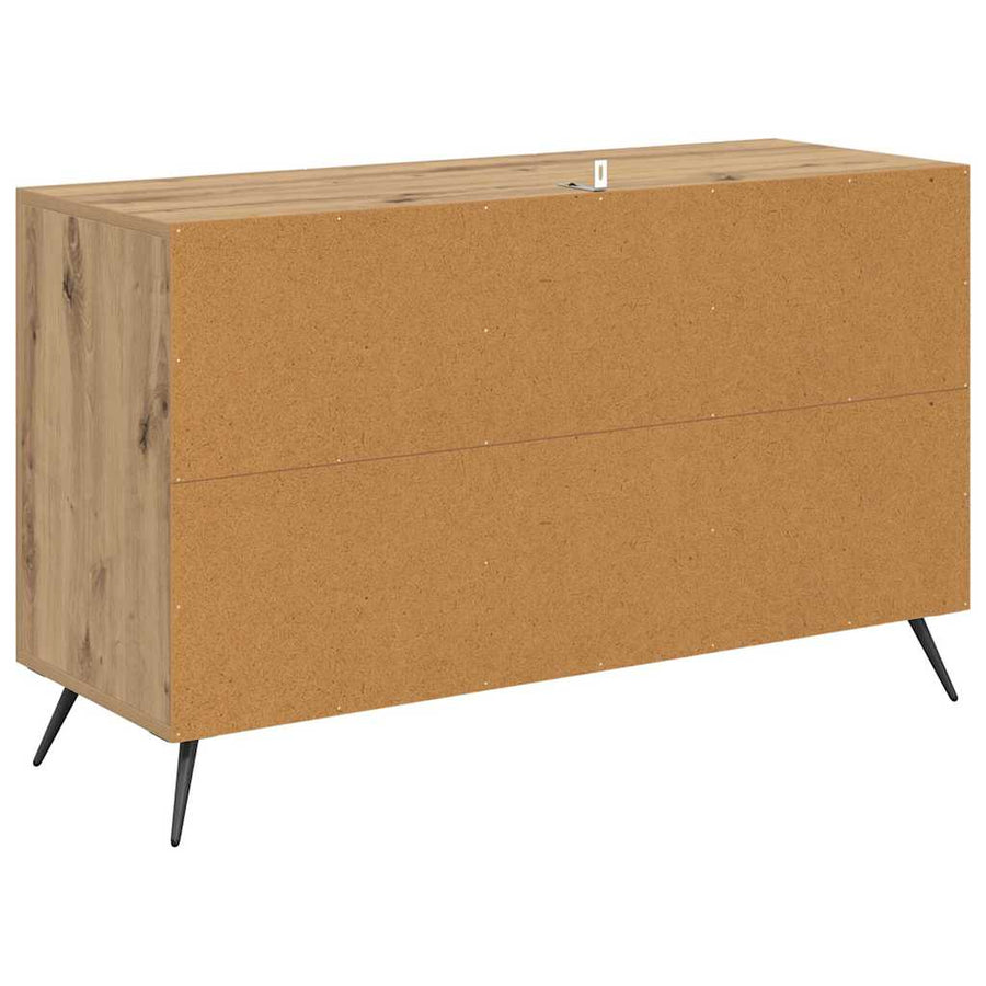 Dressoir met lade Artisan Eiken 100 x 36 x 60 cm Bewerkt hout