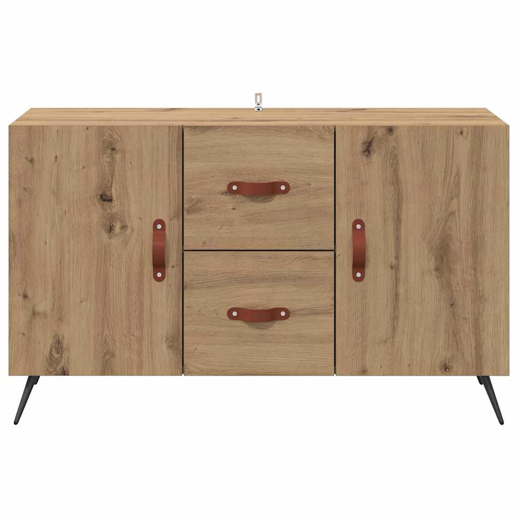 Dressoir met lade Artisan Eiken 100 x 36 x 60 cm Bewerkt hout