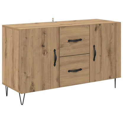 Dressoir met lade Artisan Eiken 100 x 36 x 60 cm Bewerkt hout