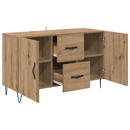 Dressoir met lade Artisan Eiken 100 x 36 x 60 cm Bewerkt hout