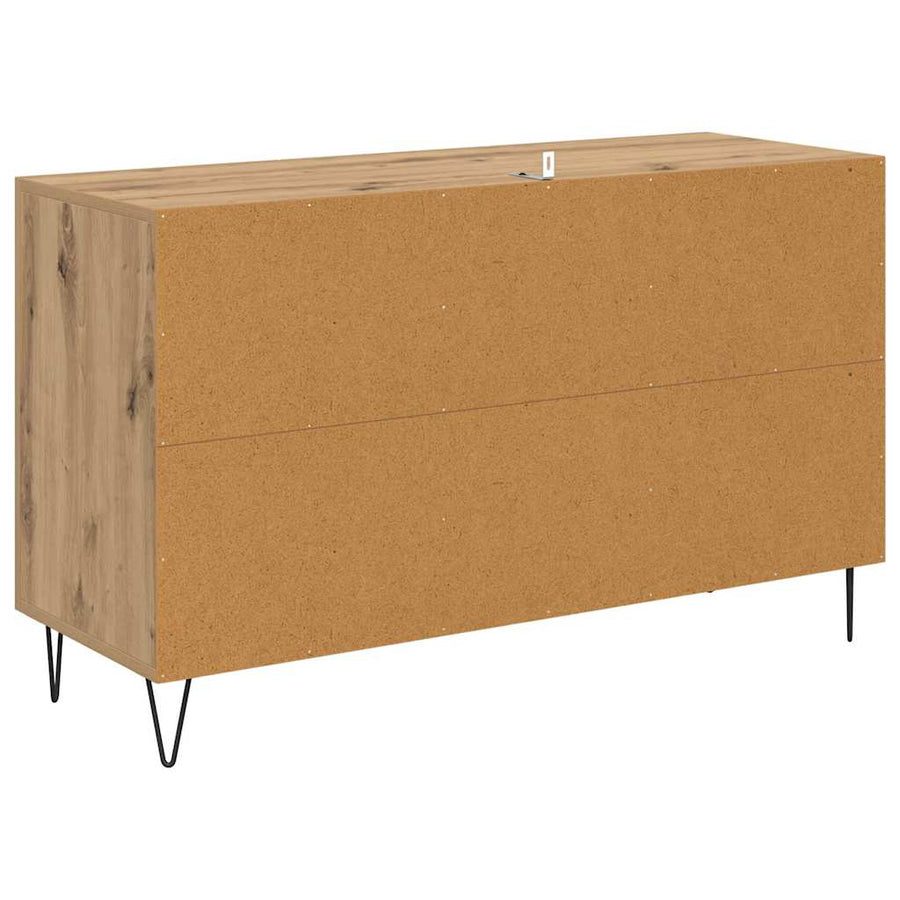 Dressoir met lade Artisan Eiken 100 x 36 x 60 cm Bewerkt hout