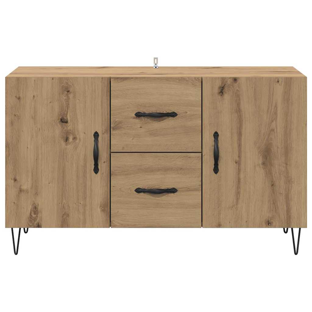 Dressoir met lade Artisan Eiken 100 x 36 x 60 cm Bewerkt hout