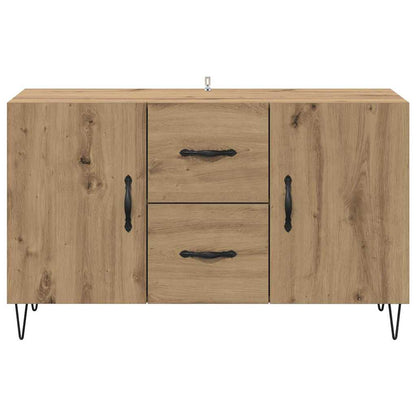 Dressoir met lade Artisan Eiken 100 x 36 x 60 cm Bewerkt hout