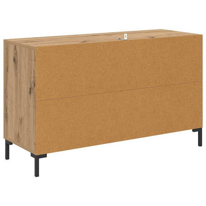 Dressoir met lade Artisan Eiken 100 x 36 x 60 cm Bewerkt hout