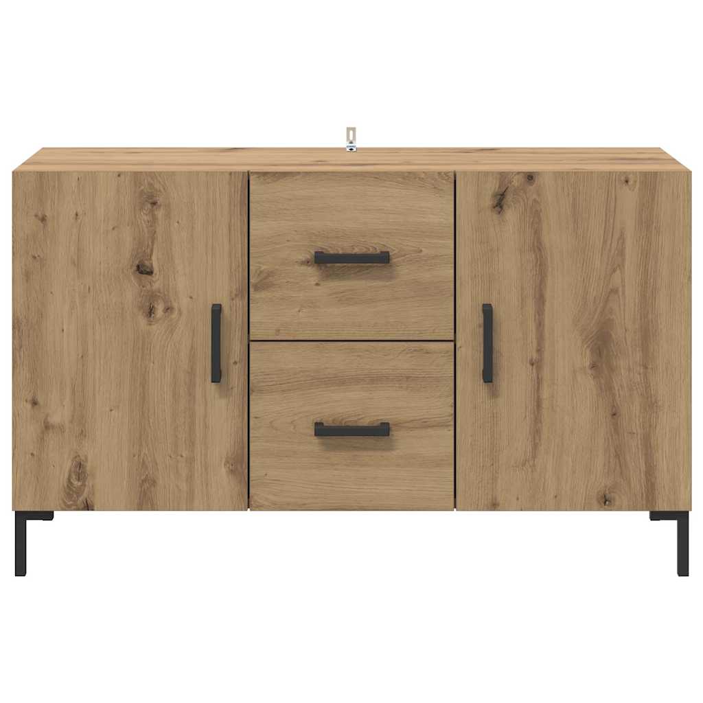 Dressoir met lade Artisan Eiken 100 x 36 x 60 cm Bewerkt hout