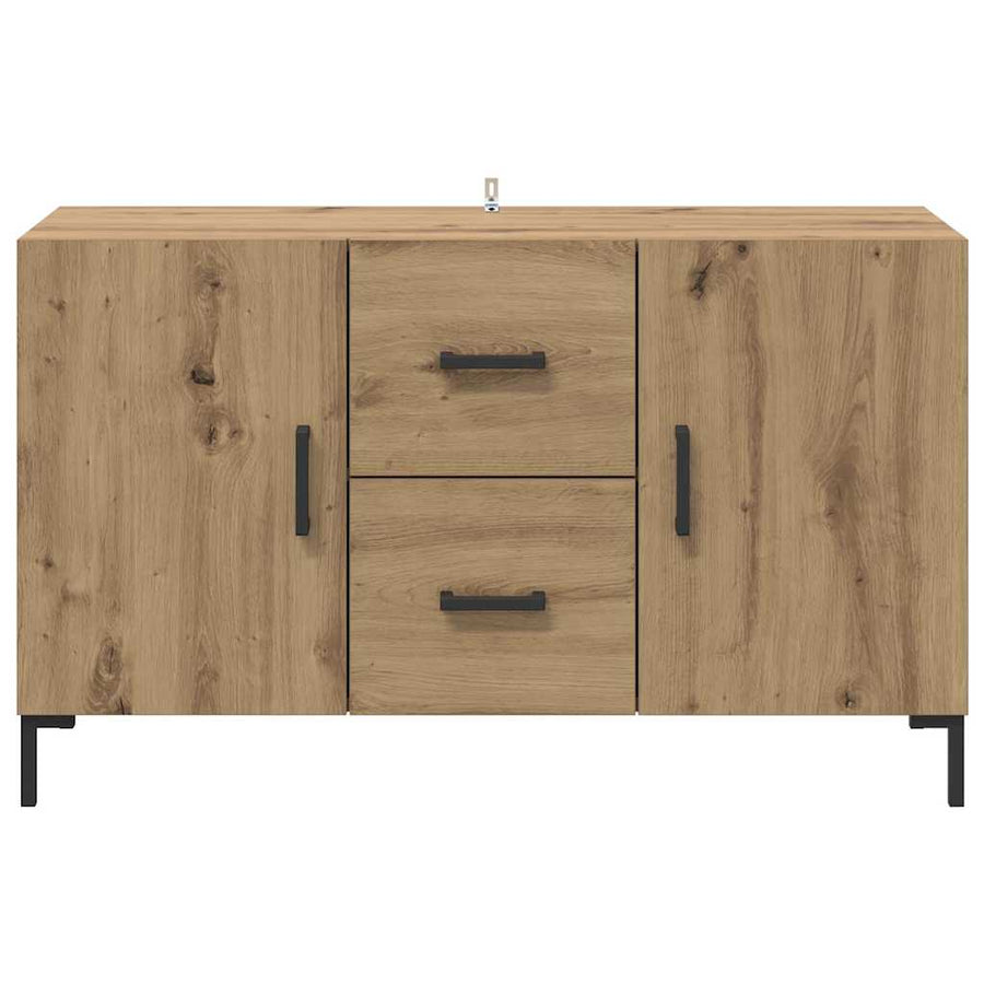 Dressoir met lade Artisan Eiken 100 x 36 x 60 cm Bewerkt hout