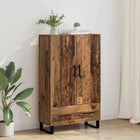 Highboard with drawer Old Wood 69.5 x 30 x 115 cm Treated wood