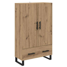Highboard Artisan Eiken 69,5 x 30 x 115 cm Bewerkt hout