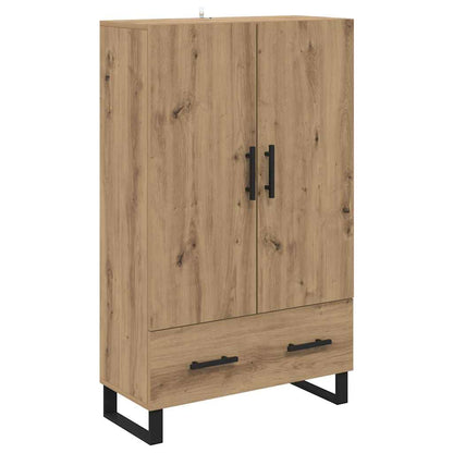 Highboard Artisan Eiken 69,5 x 30 x 115 cm Bewerkt hout