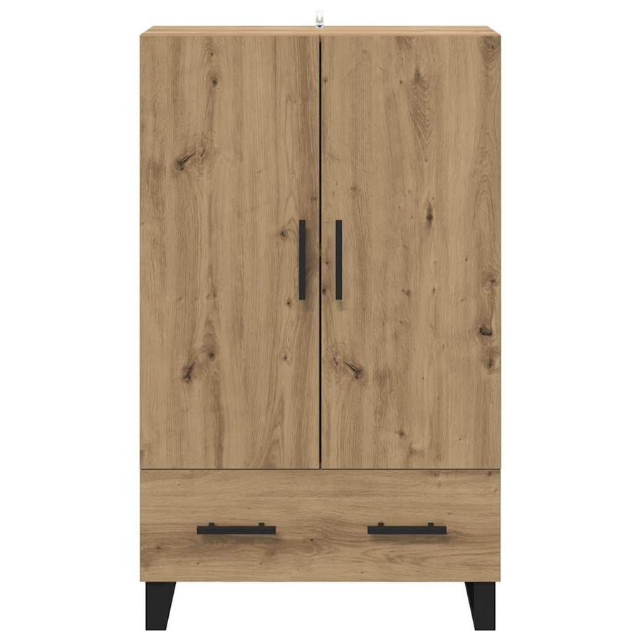 Highboard Artisan Eiken 69,5 x 30 x 115 cm Bewerkt hout