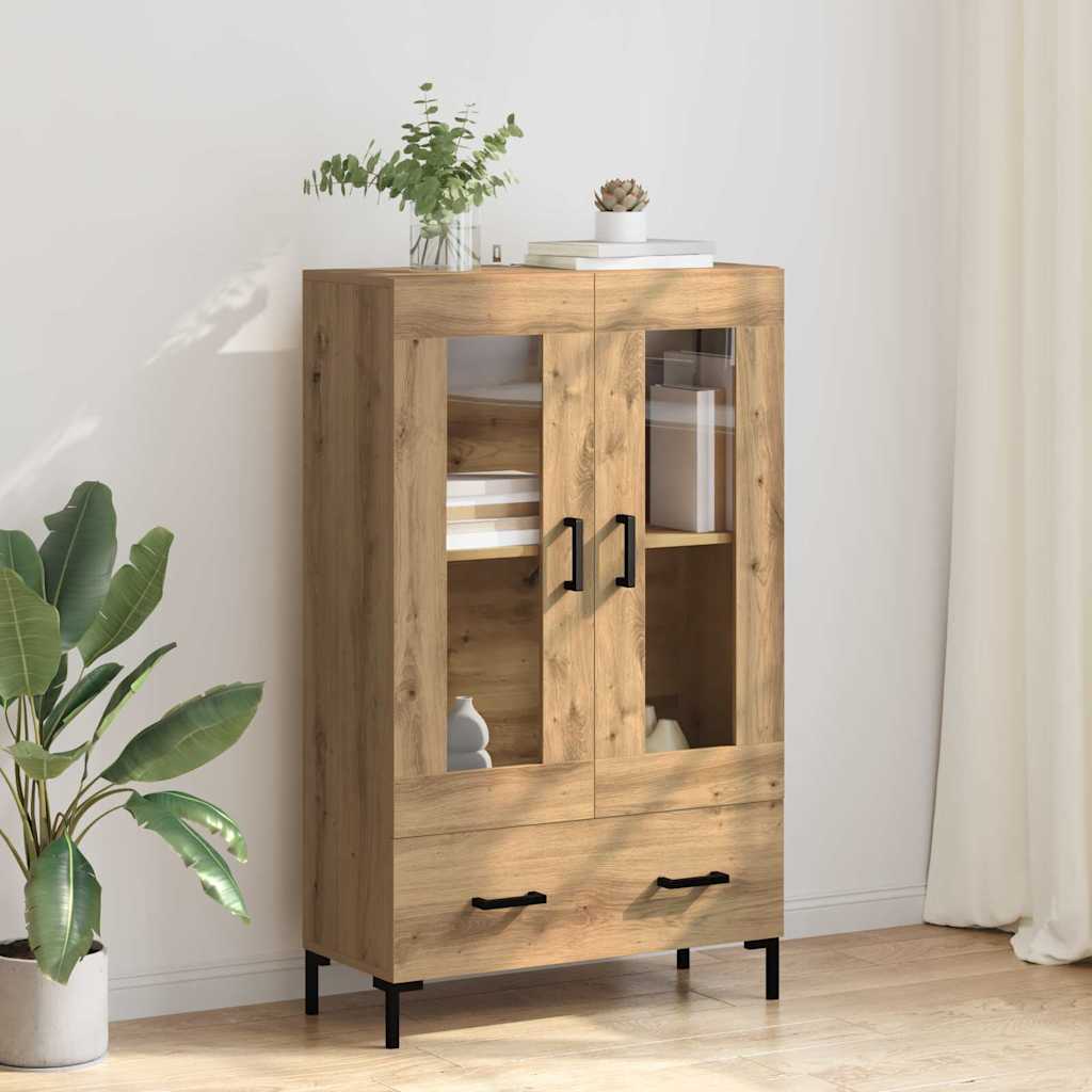 Highboard Artisan Eiken 69,5 x 31 x 115 cm Bewerkt hout