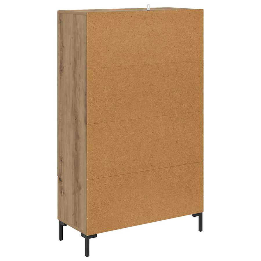 Highboard Artisan Eiken 69,5 x 31 x 115 cm Bewerkt hout