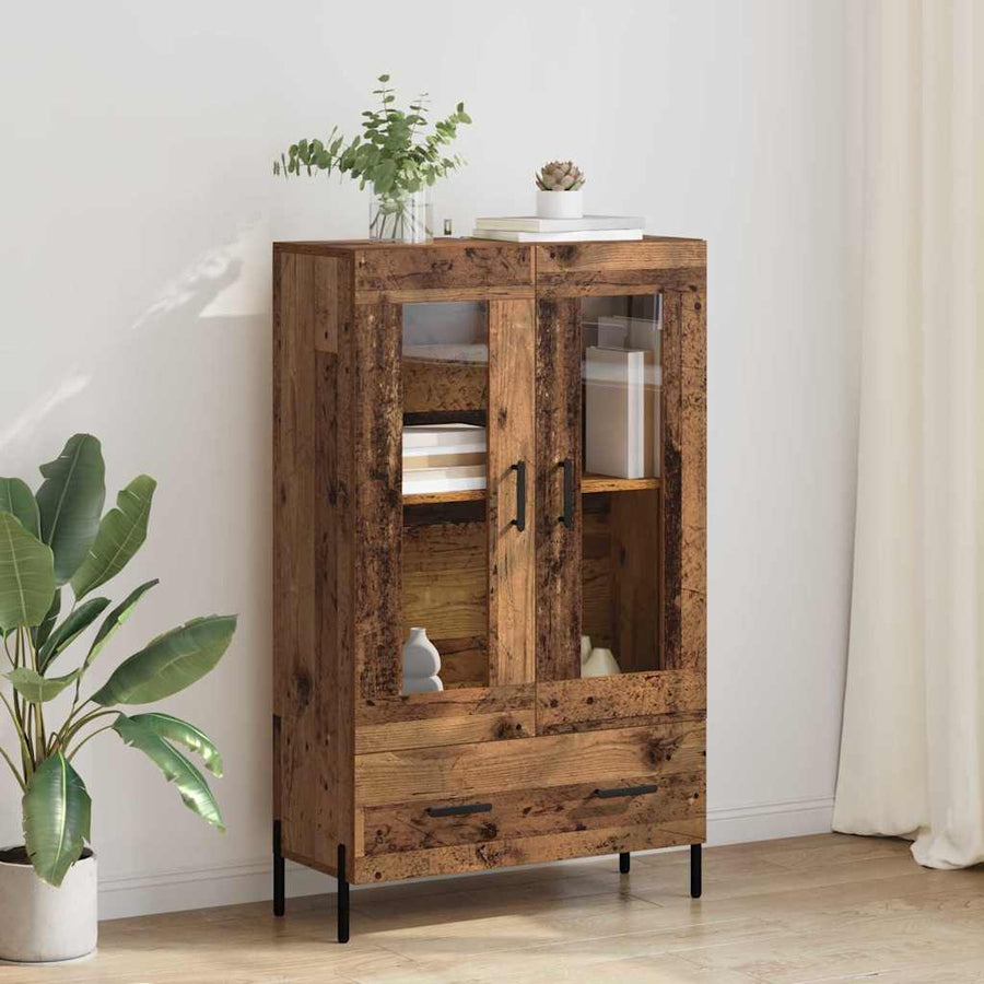 Highboard Corona Oud Hout 69,5 x 31 x 115 cm Bewerkt hout
