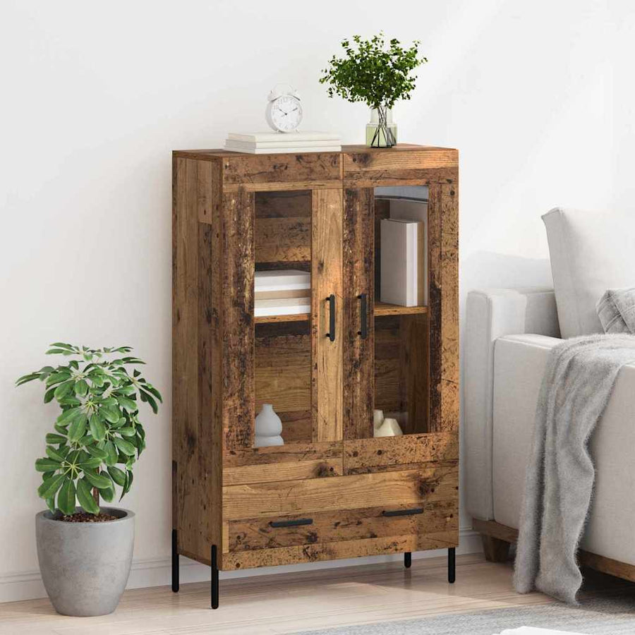 Highboard Corona Oud Hout 69,5 x 31 x 115 cm Bewerkt hout