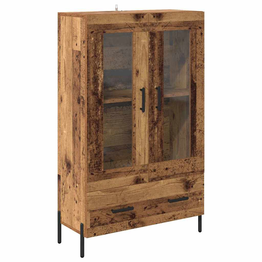 Highboard Corona Oud Hout 69,5 x 31 x 115 cm Bewerkt hout