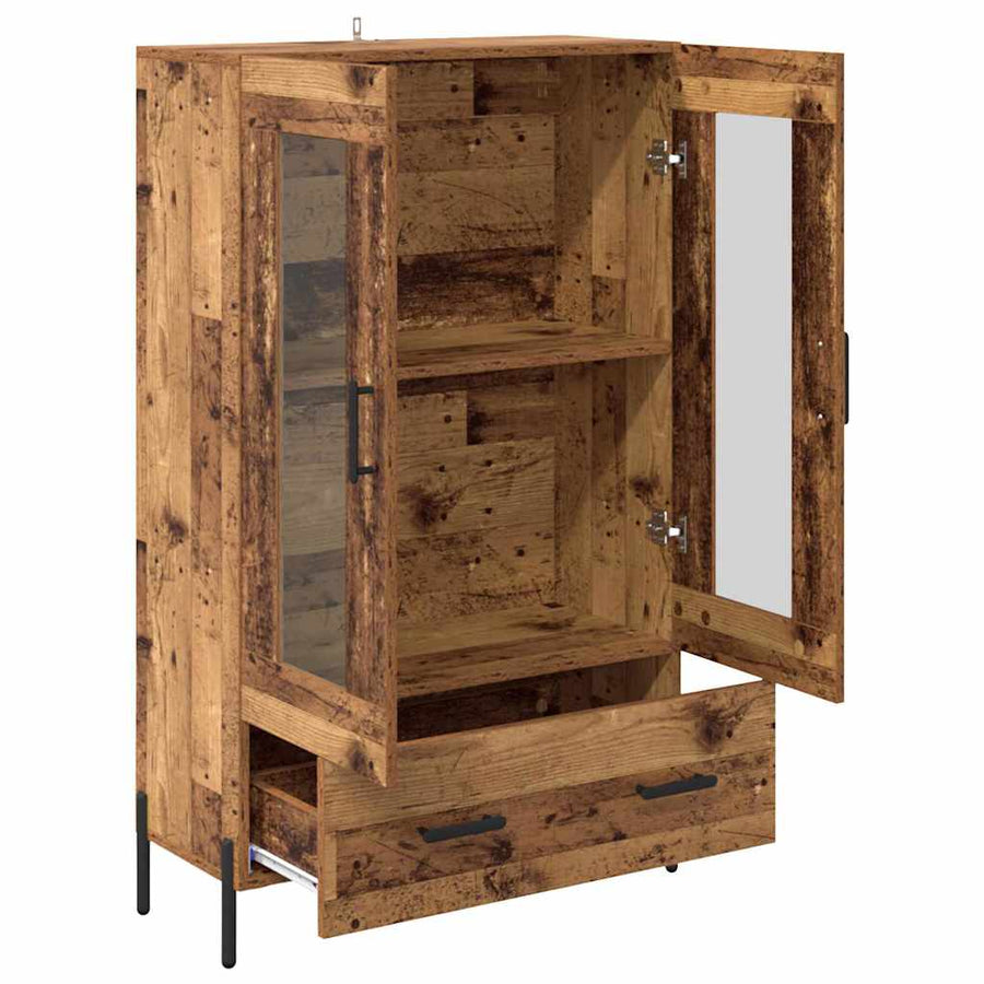 Highboard Corona Oud Hout 69,5 x 31 x 115 cm Bewerkt hout