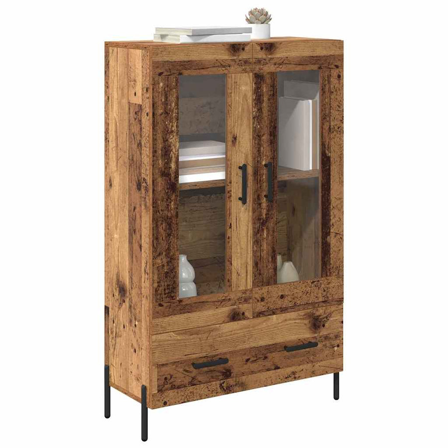 Highboard Corona Oud Hout 69,5 x 31 x 115 cm Bewerkt hout