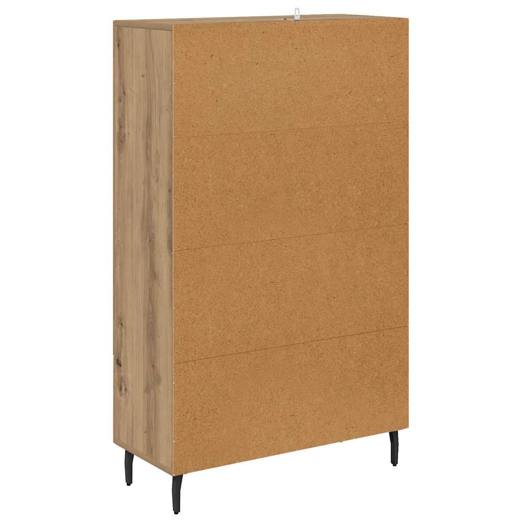 Highboard Artisan Eiken 69,5 x 31 x 115 cm Bewerkt hout