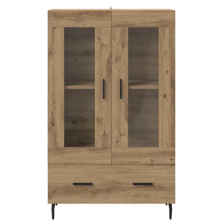 Highboard Artisan Eiken 69,5 x 31 x 115 cm Bewerkt hout
