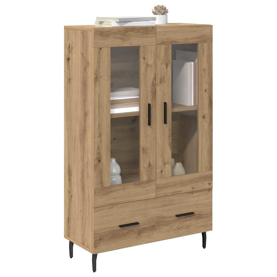 Highboard Artisan Eiken 69,5 x 31 x 115 cm Bewerkt hout
