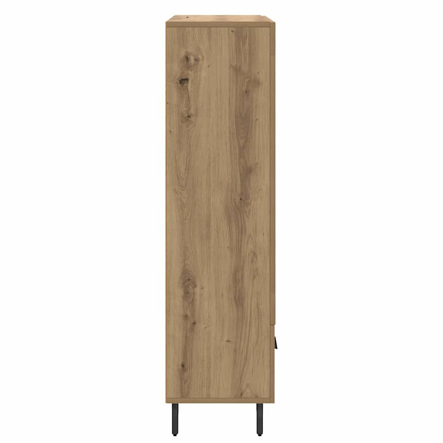 Highboard Artisan Eiken 69,5 x 31 x 115 cm Bewerkt hout